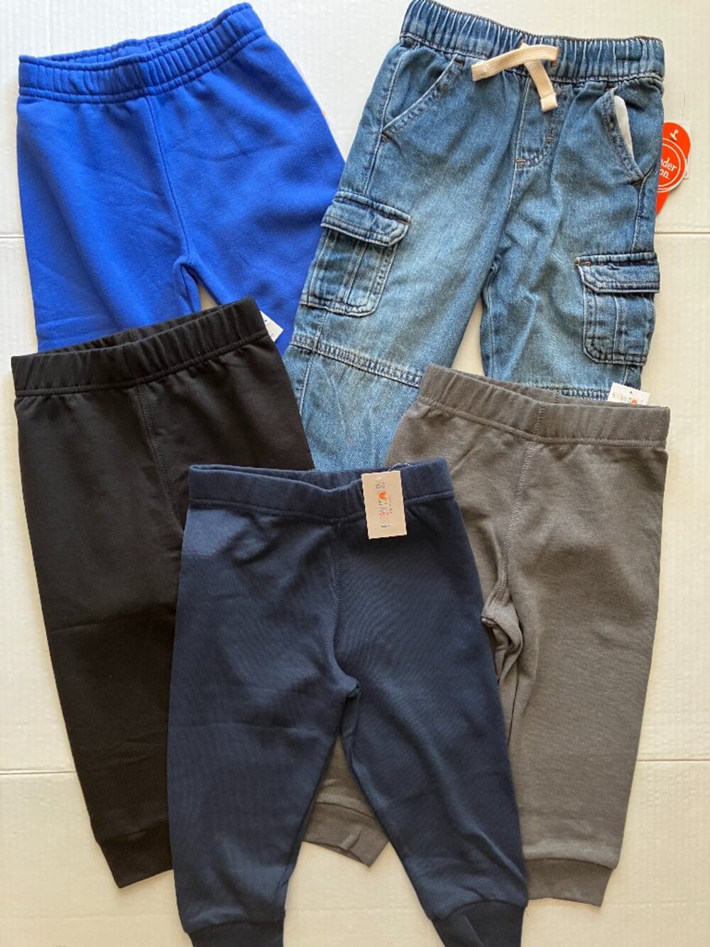 2T Wonder Nation & Garanimals Toddler Boy Pants Bundle